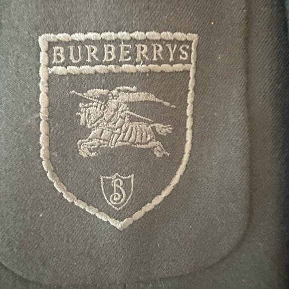 Burberry vintage green wool blazer jacket size 16 - Picture 6 of 12